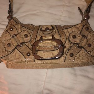 Practically new Guess tote purse